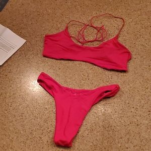 437 bikini top and Kenzie bottoms